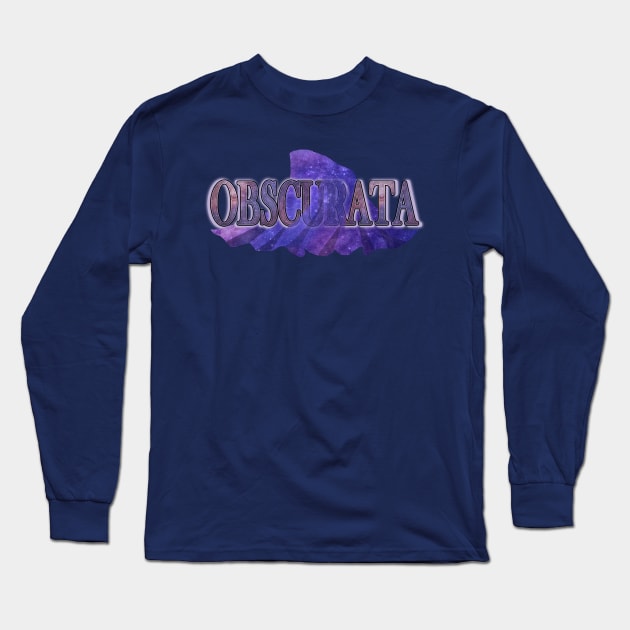 Obscurata Long Sleeve T-Shirt by DoctorBadguy